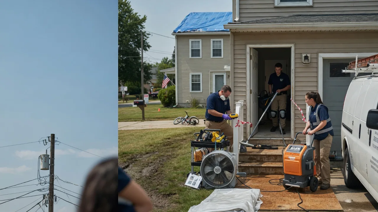 Water Damage Repair in Holton, IN near me